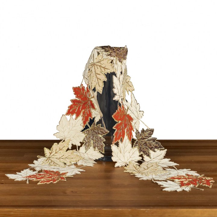 2477 e_20x150_blätter_ecru-gold_gross